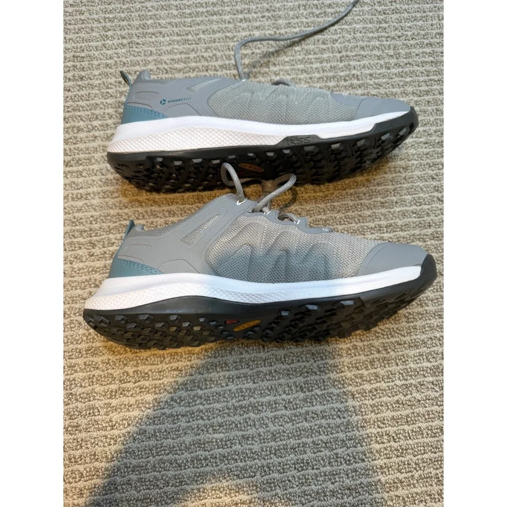KEEN Women's Grey Konnectfit Outdoor Hiking Trail Shoes Size 7.5‎